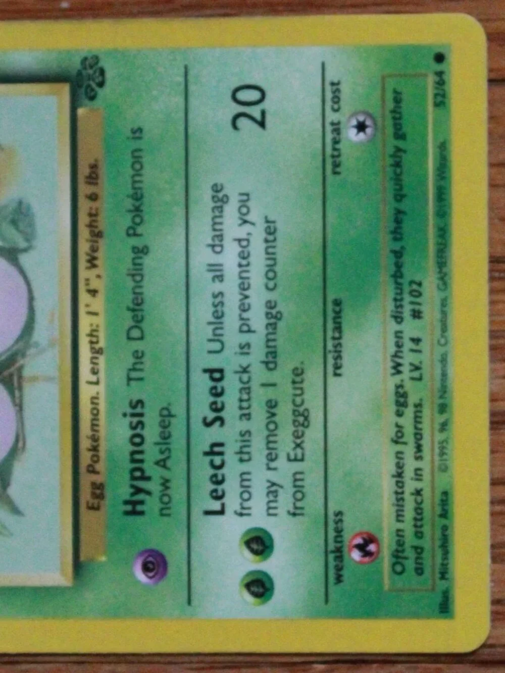 Vintage Pokemon 1999 